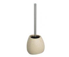 Wenko 23685100 Scopino WC Ceramica, Beige, 12,5 x 38,5 x 12 cm