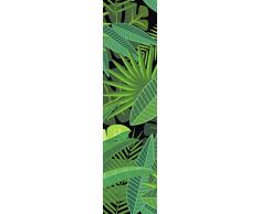 Scenolia Poster Verticale Decorativo Dark Giungla 60 x 240 cm | Decorazione Parete qualità HD