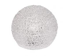 Wofi 826401060200 - Lampada da tavolo a 1 luce, Ã¸ 20 cm, colore: Bianco