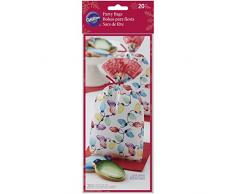 Wilton Luci di Natale sacchetti, Multicolore, confezione da 20