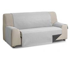 Martina Home Copridivano Trapuntato Reversibile 2 posti Grigio/Antracite