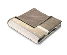 biederlack Orion Cotton Coperta, Misto Cotone, Oro, Matrimoniale, 200 x 200 cm