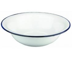 903 132 Ibili Ciotola di Porcellana Smaltata Acciaio 32 cm Bianco