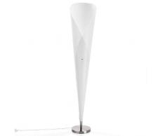 Wink Design Juko Lampada da Terra, Tessuto, Bianco
