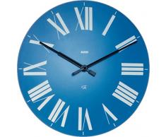 Alessi 12 AZ Orologio da parete in ABS, colore: Celeste, hellblau, mdf