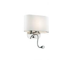 Ideal Lux Bianco Sheraton AP2 Lampada, E14