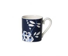 Villeroy & Boch Vieux Luxemburg Brindille Tazza da caffè, 250 ml, Porcellana Premium, Blu