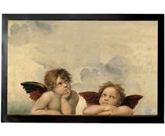 1art1 Raffaello - Gli Angeli di Raffaello (Dettaglio) Zerbino (60 x 40cm)