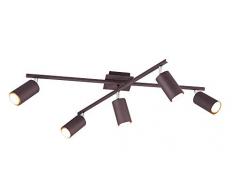 Trio Leuchten Lampada da soffitto, Rostfarbig