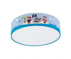 EGLO San Carlo Lampada da soffitto 40 W, Bianco