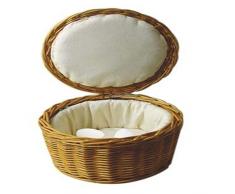 Aps 42949-26 Cesto Uova Imbottito, Polyrattan
