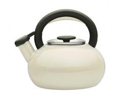 Prestige Bollitore smaltato da 1,4 l, Modello Retro, Color Mandorla, Acciaio, Almond, 1.4 L