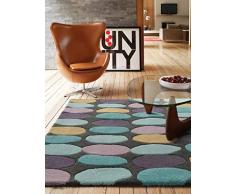 benuta Naturfaserteppich fÃ¼r Wohnzimmer und Schlafzimmer Tappeto, Lilla, 120 x 170 cm