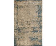 benuta Flachgewebe Teppich Frencie Baroque Beige 100x160 cm Tappeto, Fibra Sintetica