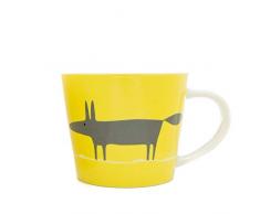 Scion Mr Fox Mug, Antracite e Giallo, 0.525Â Litri