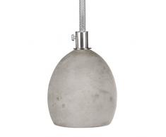 Lampada a Sospensione Smartwares IDE-60011, Calcestruzzo, Tonda, Ã 6 cm â Max. 152 cm