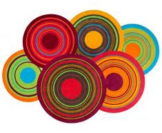 Wash+Dry - Tappeto Cosmic Colours 110x175, Colorato