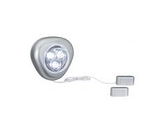 Paulmann 70500 Articolo Armadio Lampada, Alluminio, Integrato, Argento