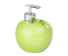 Wenko Dispenser Sapone, Poliresina, Verde, 10.5 x 12.5 x 10.5 cm