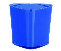 Spirella 10.15482 Trix-Acrylic - Pattumiera a Base Triangolare, Colore: Blu