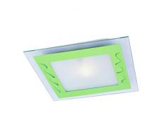 sulion squame plafoniera Deco, 150Â W, pistacchio