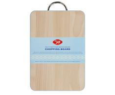 Tala Originals Tagliere in Legno di faggio 28Â x 19Â x 1.6Â cmÂ âÂ Rosso