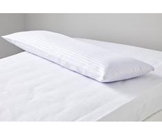 Mila Rosa Custodia Cuscino, Composizione: Raso Chicco Custodie di 100% Termico, Bianco, 045Â X 150