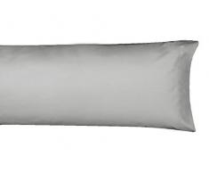 MI CASA F.Cuscino Basic 105 Grigio OSC - Federa per Cuscino, 105 cm