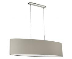 Eglo Pasteri Lampadario a sospensione E27, argento, L: 100 cm
