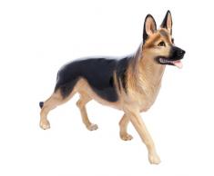 John Beswick Connoisseur - Statuetta Decorativa di Pastore Tedesco, Colore Nero