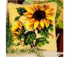 Vervaco PN-0014168, Cuscino a punto nodo, motivo: Girasole