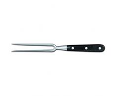Sanelli Ambrogio Chef Forchettone Forgiato, Acciaio Inox, Grigio, 28 cm