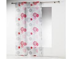 Douceur d Interno Tenda a Occhielli Stampa Falco trasferimento, Poliestere, 240Â x 140Â cm