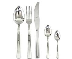 MEPRA Levantina Servizio Moka, 30 Pezzi, Acciaio Inossidabile 18/10