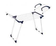 GIMI Duplo Stendibiancheria da Pavimento in Acciaio, 18 m Stendibili, altro