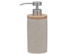 Sealskin Grace Dispenser per Sapone Liquido, Poliresina, Sabbia del Deserto, 9,6 x 18,0 x 7 cm
