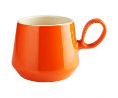 Fairmont Main & Retro Svasata, Tazza in grÃ¨s, Colore: Arancione