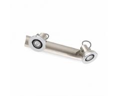 Faro 40555 - RING LED Lampada faretto nichel opaco 2L