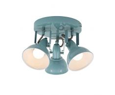 Briloner Leuchten Lampada da soffitto 3 W, Mint-WeiÃ
