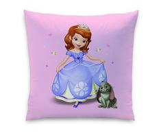 CTI 041805 - Cuscino Disney Sofia, in Cotone, 40 x 40 cm