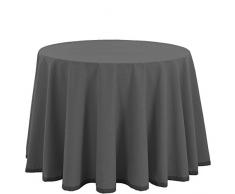 Martina Home Culla Gonna Tavolo Redonda 100 cm Colore 40 - Nero