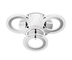 Wofi 9146.03.01.0000 Noemi - Plafoniera 3 LED/9 W, metallo