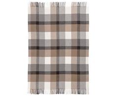 biederlack Conny Coperta, Misto Cotone, Check Dun, A Una Piazza E Mezza, 130x170 cm