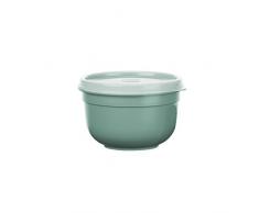 Emsa N1080600 Superline - Contenitore salvafreschezza in plastica (PP), 13,5 x 13,5 x 8,8 cm, Colore: Verde Polvere