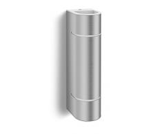 Philips Lighting 173124716 Illuminazione da parete da esterno Acciaio inossidabile LED 1 W