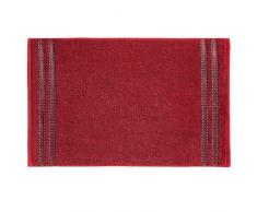 Vossen Cult Deluxe - Asciugamani, Colore: Rosso Rubino Tinta Unita 30 cm x 50 cm Rosso