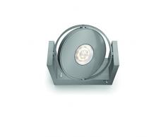 Philips Lighting Particon Faretto Singolo LED Integrato Orientabile, Alluminio, 1 x 4.5 W