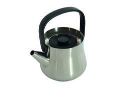 Berghoff - Teiera combinata con colino, in Acciaio Inox, Colore: Argento, 25 x 14 x 23,5 cm
