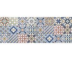 Viniliko Gimaraes Tappeto in Vinile, Multicolore, 50 x 140 cm