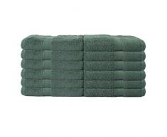 Westward Ho! 3110HDGR Tovagliolo per Mani, Cotone, Confezione da 12, 390GSM, Verde Scuro